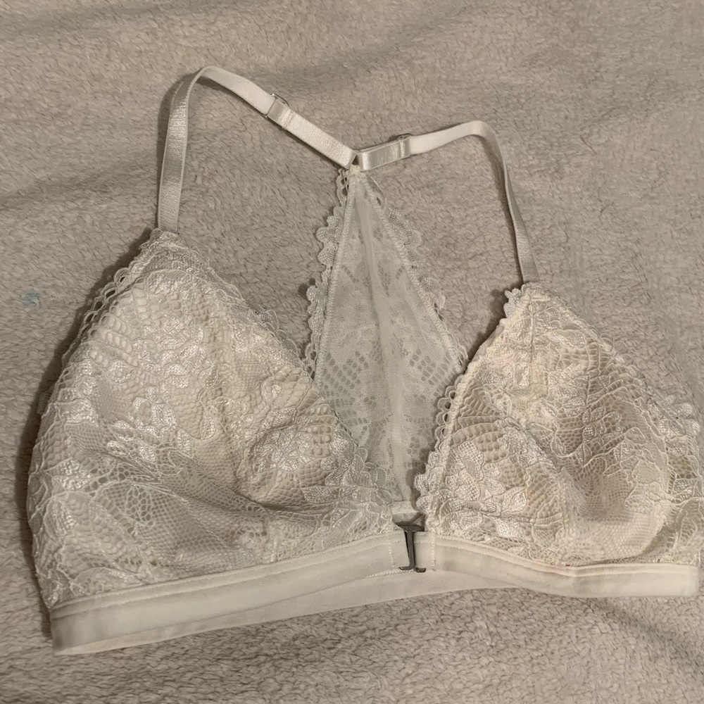 Cream white bralette